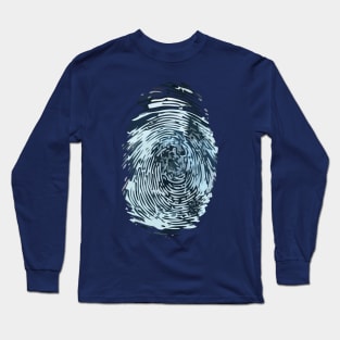 Finger print Long Sleeve T-Shirt